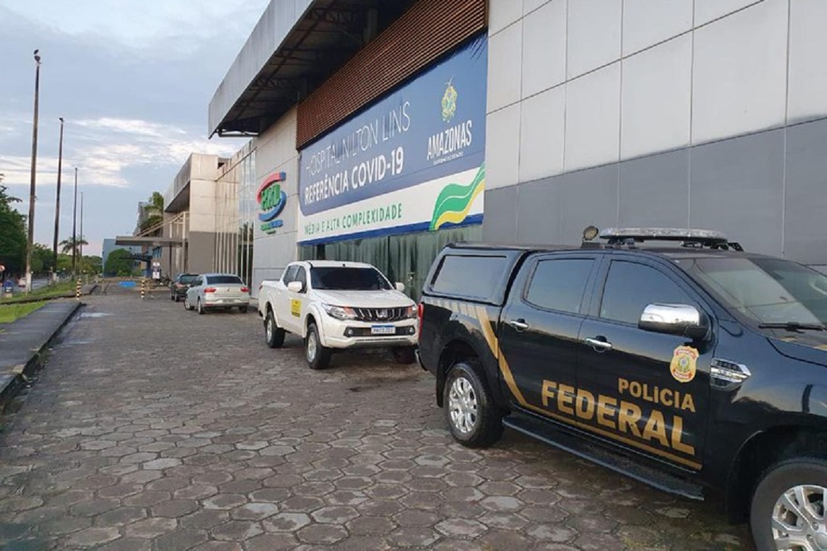  Polícia investiga desvio de recursos em ações de enfrentamento ao Covid no Amazonas