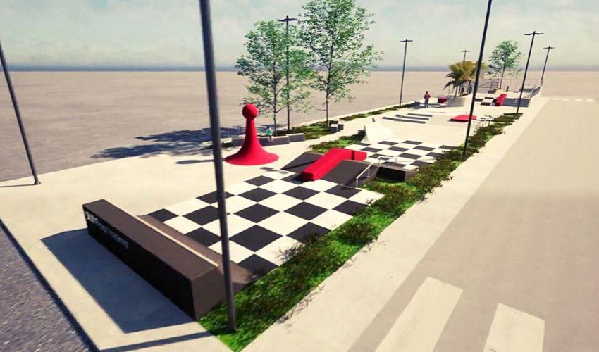  Em Vila Velha, Terra Vermelha terá pista de skate em área superior a 800 m²
